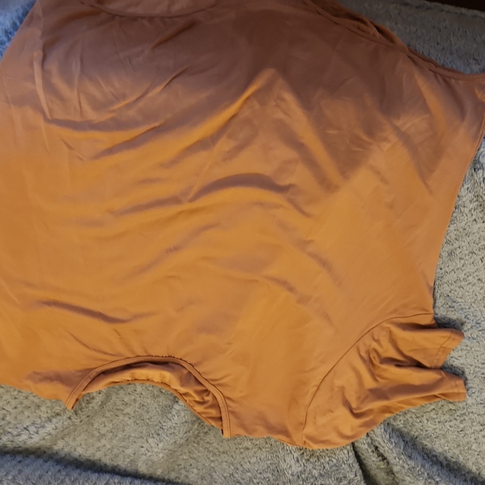 Solid color tee bodysuit